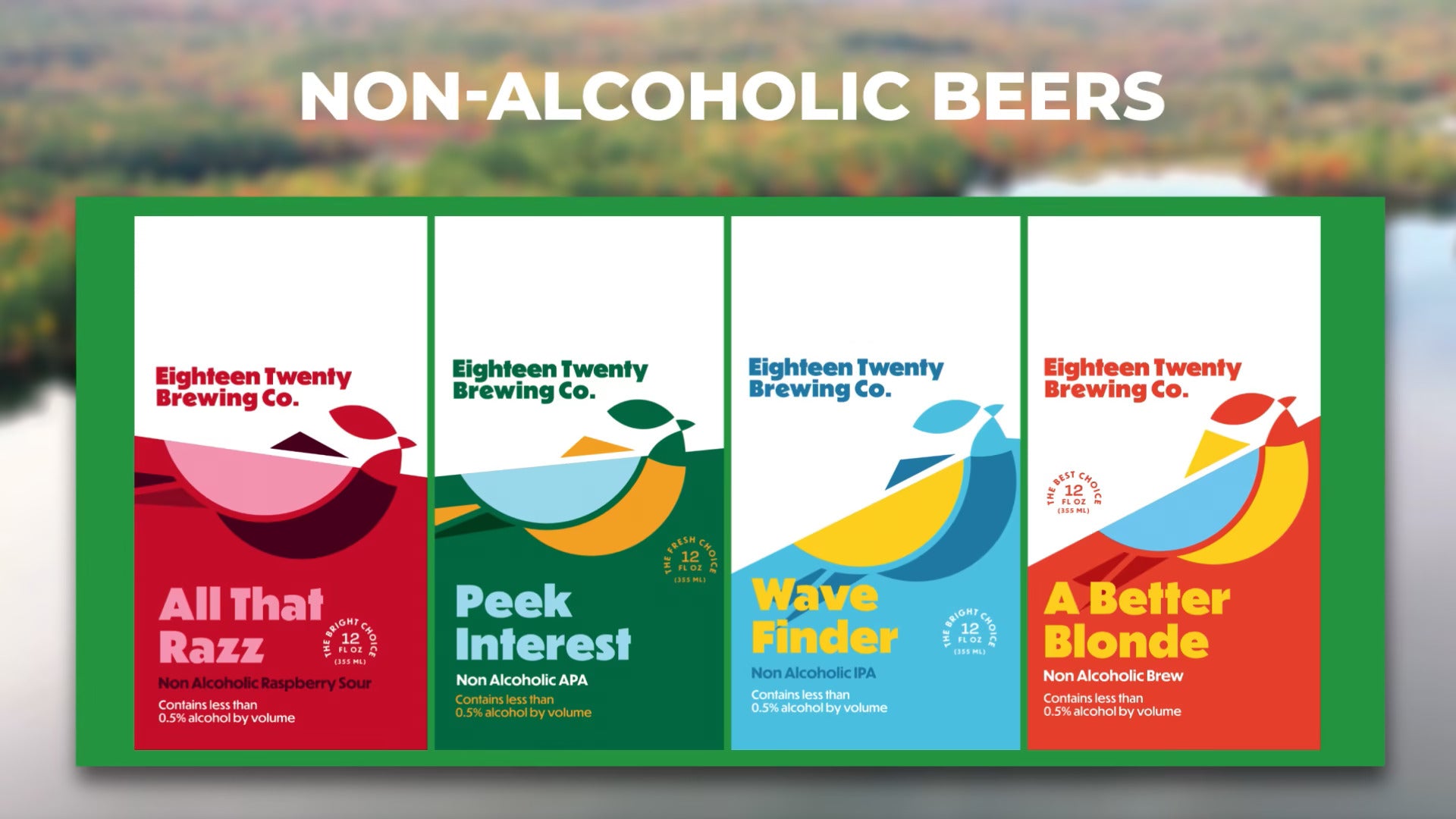 Load video: Try our variety of delicious non-alcoholic beers!