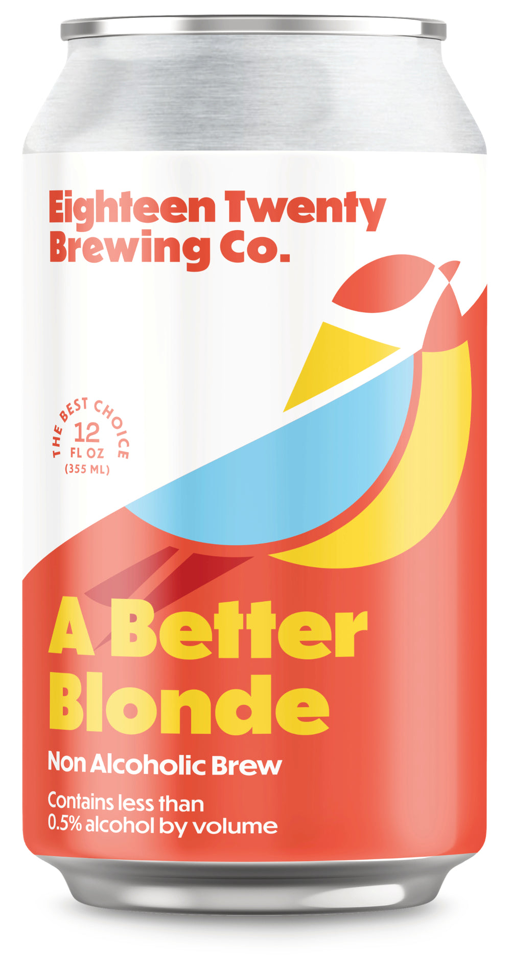 A Better Blonde Non Alcoholic Brew can